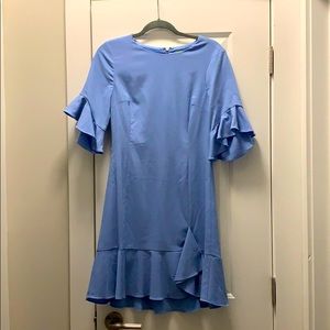 Gianni Bini Erika Ruffle dress (blue)